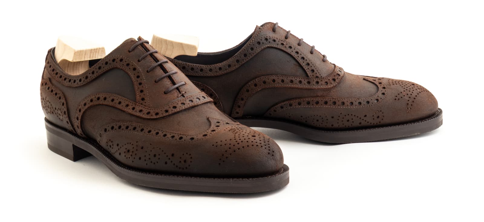 Falkirk – Iron Waxed Suede