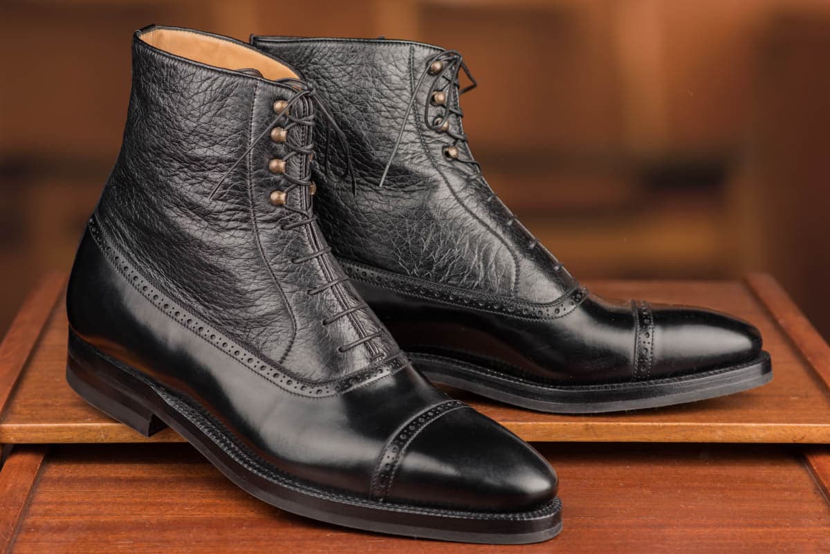 Enzo Bonafé Balmoral Boots Calf/Peccary